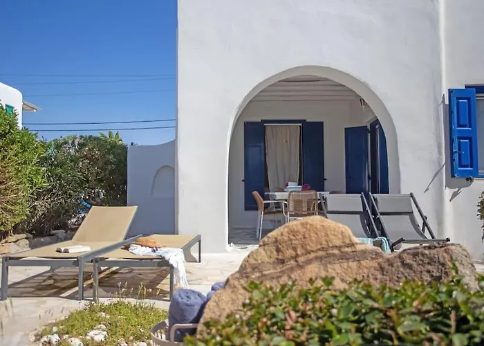 Tatil Evi Mykonian Style W Shared Pool 8 & 9 Ornos (Mykonos)