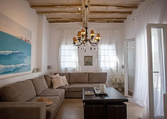 Tatil Evi Mykonian Style W Shared Pool 8 & 9