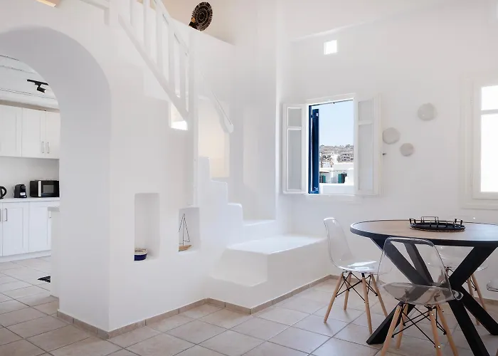 Mykonian Style W Shared Pool 8 & 9 Tatil Evi Ornos (Mykonos)