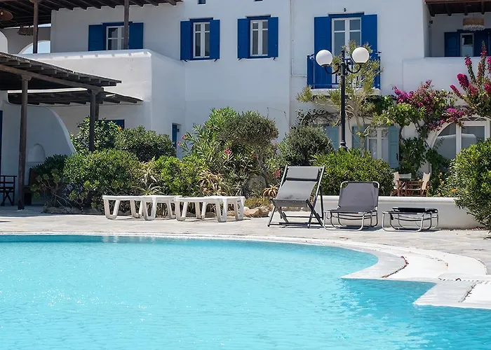 Tatil Evi Mykonian Style W Shared Pool 8 & 9