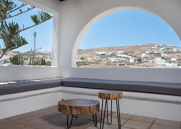 Tatil Evi Mykonian Style W Shared Pool 8 & 9 *