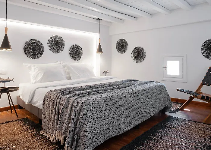 Tatil Evi Mykonian Style W Shared Pool 8 & 9 Ornos (Mykonos)