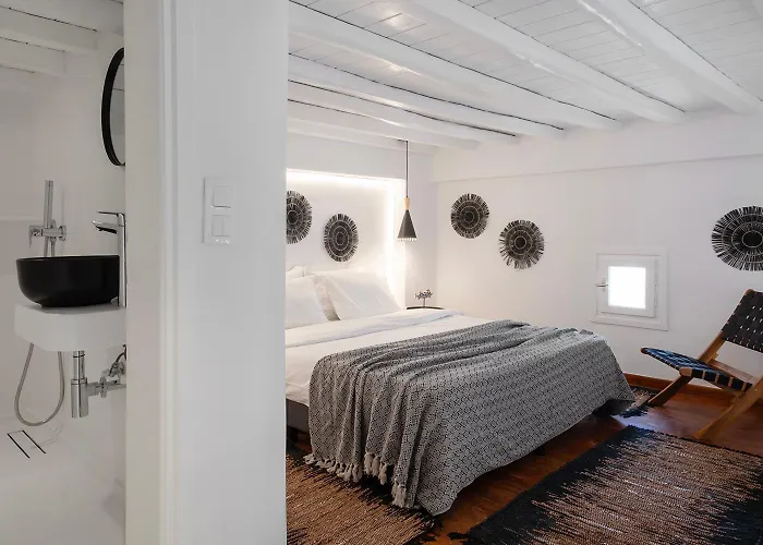 Tatil Evi Mykonian Style W Shared Pool 8 & 9 *